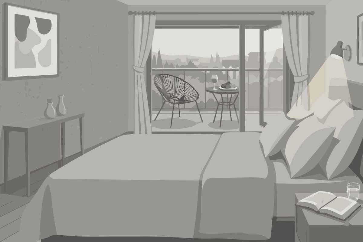 Standard Familienzimmer mit Balkon